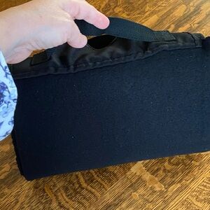 Fleece-covered Volvo accessory for the car